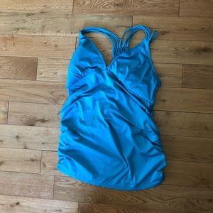 A Pea In The Pod Maternity Swmisuit Tankini